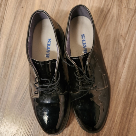 High Gloss Air Force Dress Blues Shoes Military Parade High Shine